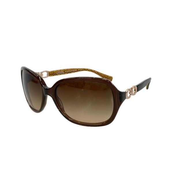 ☆美品☆ コーチ COACH サングラス 茶色　鼈甲調 8059F COACH - ☆美品☆ コーチ COACH サングラス 茶色 鼈甲調 8059F の通販