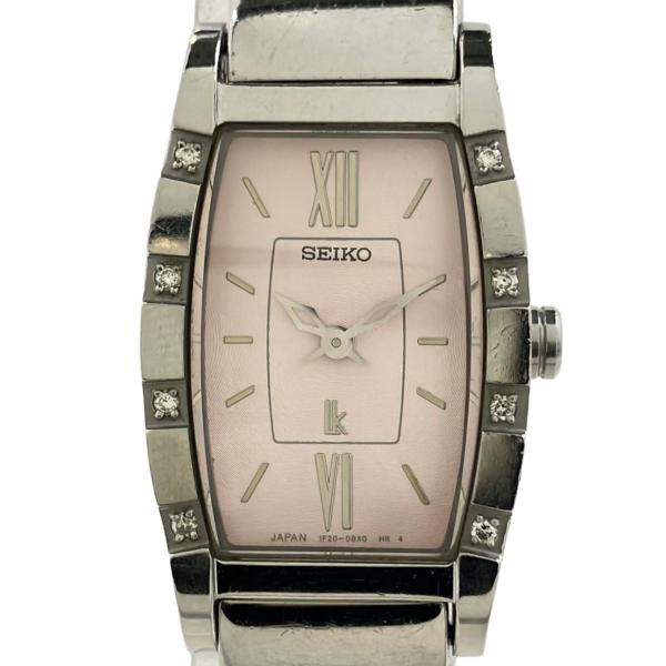 セイコー 腕時計 lk ルキア クオーツ ピンク 1F20-0BK0