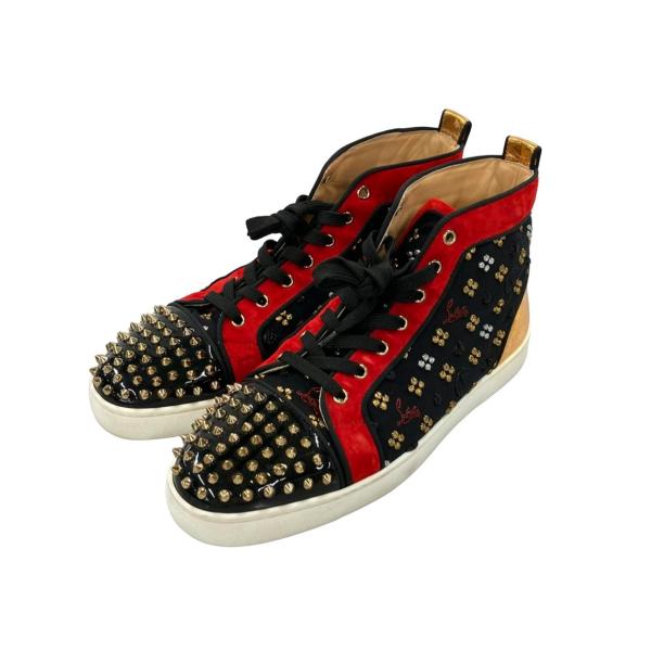 クリスチャンルブタン ハイカットスニーカー スタッズ メンズ SIZE 43