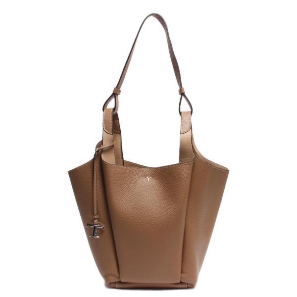 トッズ トートバッグ シルバー金具 バケット バッグ スモール カーフ