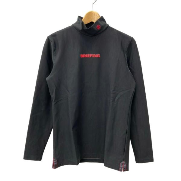 BRIEFING　メンズLサイズ　モックネックロングシャツ ブリーフィング 長袖シャツ ゴルフモックネック メンズ SIZE M
