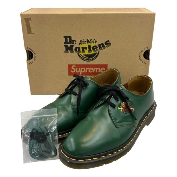 【新品未使用】Supreme × Dr.Martens 1461 3ホール箱付き ドクターマーチン 3ホールシューズ × Supreme 1461 SH 23420300 メンズ