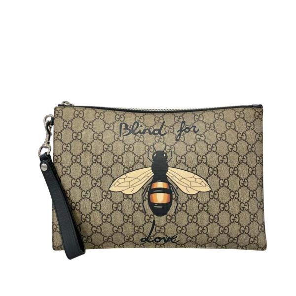 GUCCI セカンドバック グッチ クラッチバッグ セカンドバッグ GGスプリーム 473904 496334