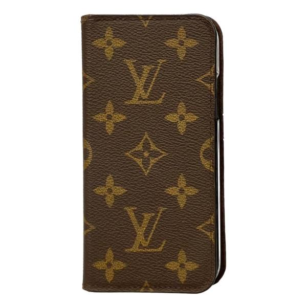 ルイ・ヴィトン iphoneケース X XS モノグラム フォリオ M63433