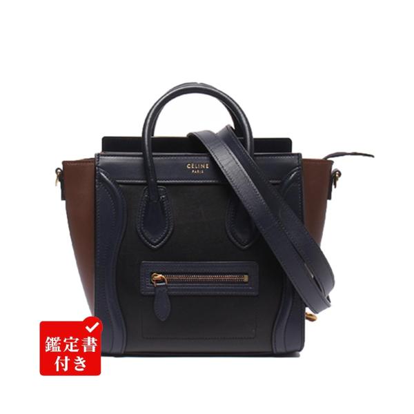 【売り尽くし】CELINE セリーヌ 2WAY ラゲージナノショッパー ハンドバッグ ショルダーバッグ 肩掛け 斜め掛け レザー    イエロー ゴールド金具 レディース【中古品】 セリーヌ 2wayハンドバッグ ショルダーバッグ 斜め掛け ナノショッパー