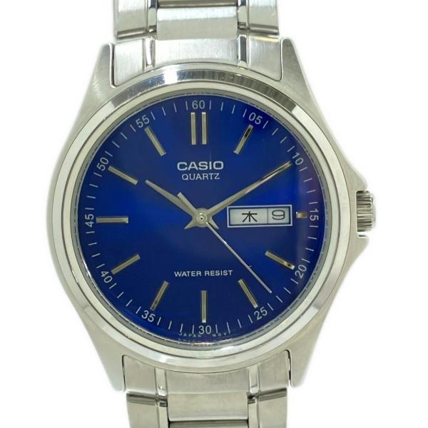 カシオ 腕時計 スタンダード クオーツ ブルー MTP-1239DJ メンズ CASIO