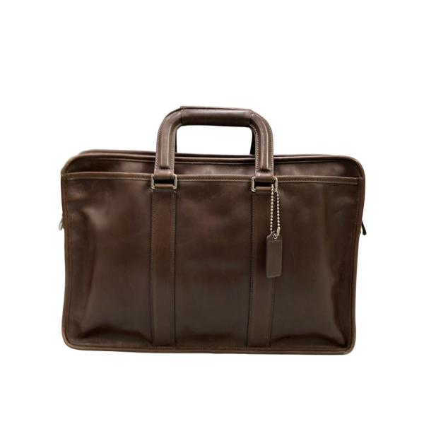 【美品】COACH コーチ　ブリーフケース ビジネスバッグ　黒　レザー コーチ ブリーフケース ビジネスバッグ レザー F70374 メンズ COACH