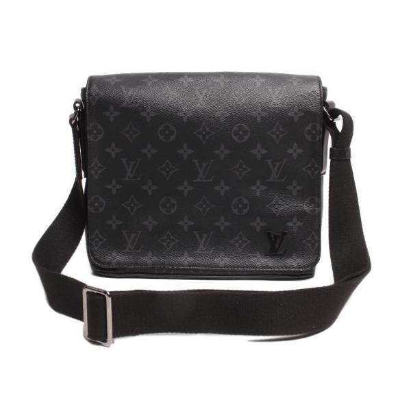 ルイヴィトン レザーメッセンジャーバッグ ショルダーバッグ シルバー  