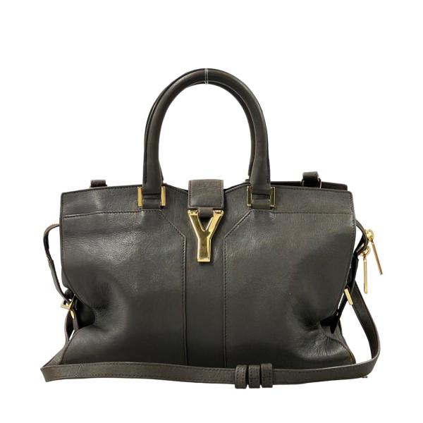 イヴ・サンローラン 2WAY ハンドバッグ ショルダーバッグ 斜め掛け Y