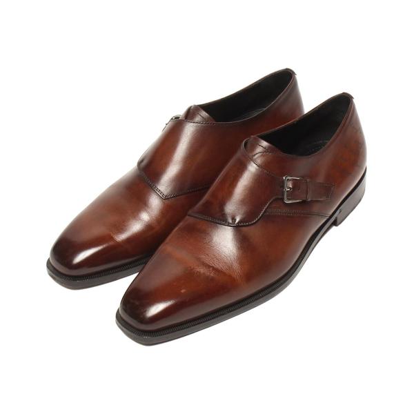 ベルルッティ モンクストラップシューズ サイドストラップ