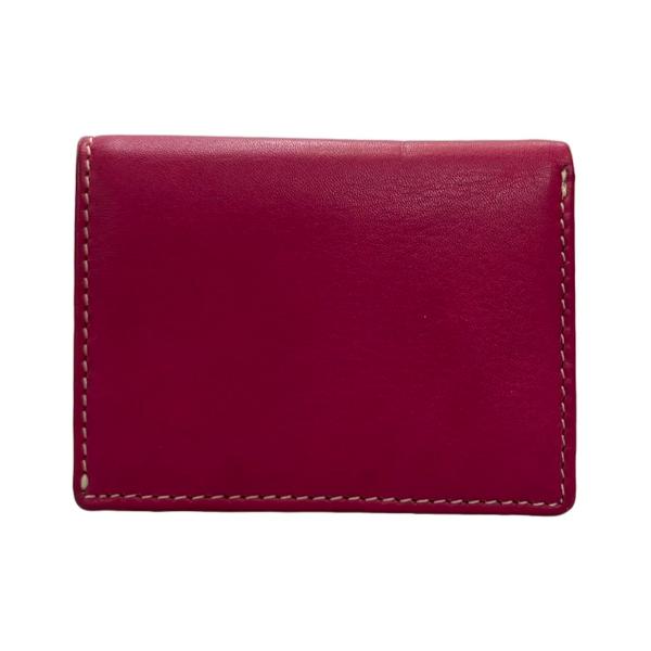 marimekko（マリメッコ）　レザー二つ折り財布 マリメッコ marimekko 二つ折り財布 ウニッコ型押しレザー EMBOSSED
