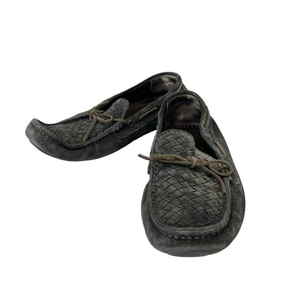 【美品】Bottega Veneta メンズ⭐︎レザーシューズ size42 ボッテガ・ヴェネタ デッキシューズ イントレチャート メンズ SIZE 42