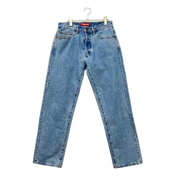 シュプリーム デニムパンツ 25SS ダメージ加工 WASHED REGULAR JEANS