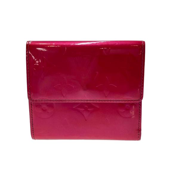 訳あり ルイ・ヴィトン Wホック 二つ折り財布 ポルトモネビエカルト