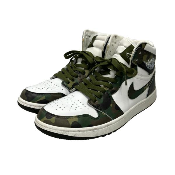 ナイキ ハイカットスニーカー エアジョーダン1 ハイ ゴルフ DQ0660-300 メンズ SIZE 29.0 NIKE 中古