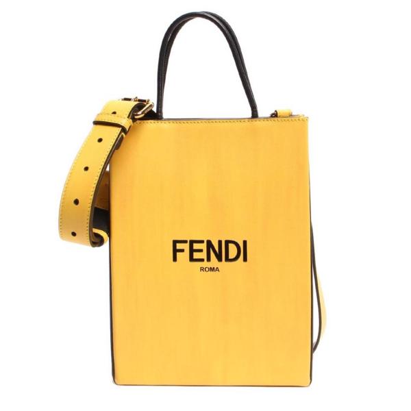 フェンディ 2wayレザーショルダーバッグ ゴールド金具 ショッピング 