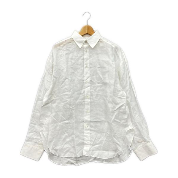フィナモレ 長袖シャツ リネン メンズ SIZE 40 (M) FINAMORE 中古 