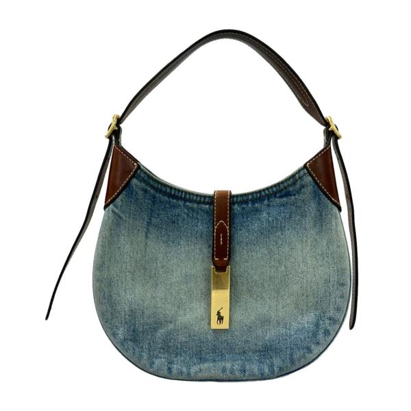 ポロ・ラルフローレン デニムハンドバッグ レディース POLO