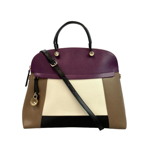 美品【FURLA フルラ】ハンドバッグ ショルダーバッグ 2wayバッグ レザー FURLA フルラ ハンドバッグ ショルダーバッグ 2WAY レザー
