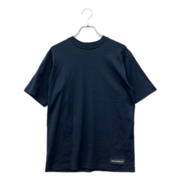 MADISONBLUE ブラック Tシャツ 00 マディソンブルー 半袖 Tシャツ MB244-7003 レディース SIZE XS