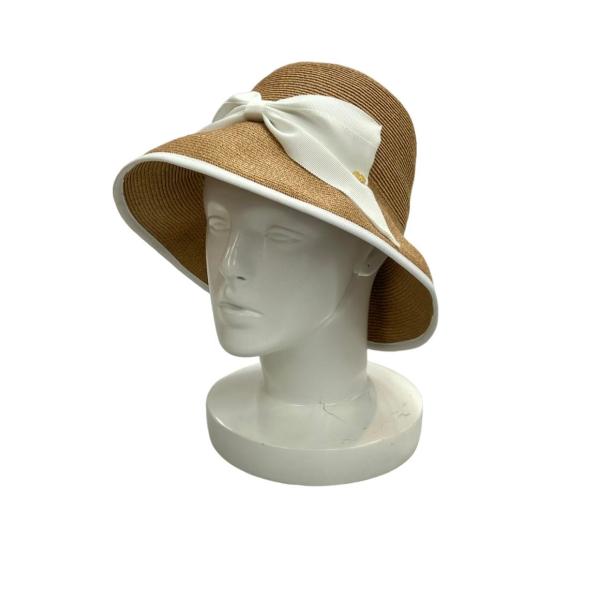 美品 アシーナニューヨークガール 麦わら帽子 ハット キッズ