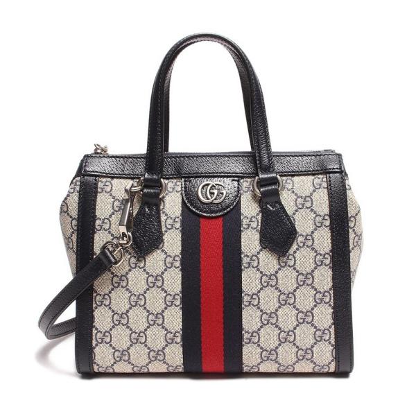 グッチ 2wayハンドバッグ シルバー金具 スモールトートバッグ GG
