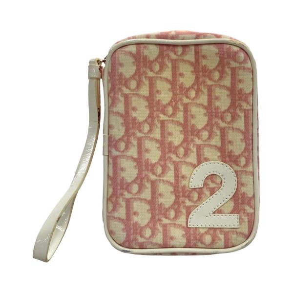 Christian Dior ポーチ トロッター キャンバス クリスチャンディオール ポーチ キャンバス トロッター