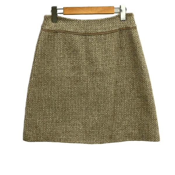 美品 フォクシー カシミヤ混 台形スカート レディース SIZE 40 (M 