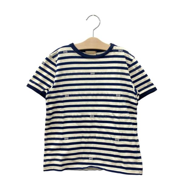 グッチ 半袖 ボーダーTシャツ キッズ SIZE 8 GUCCI 中古 : Rehello by 