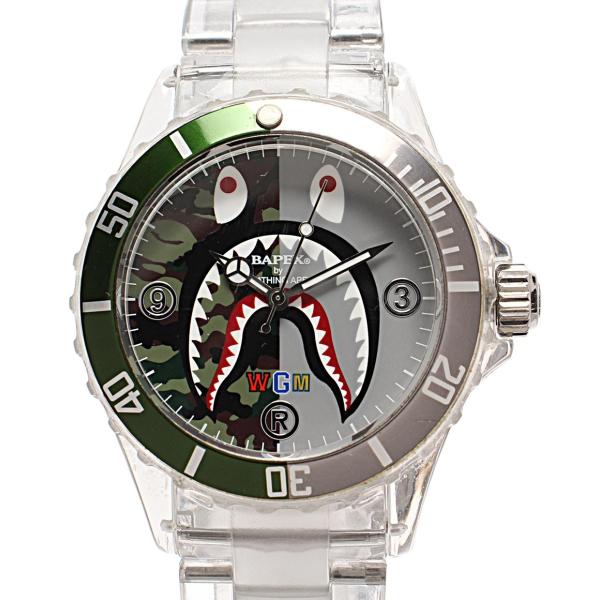 アベイシングエイプ 腕時計 BAPEX クオーツ メンズ A BATHING APE 中古