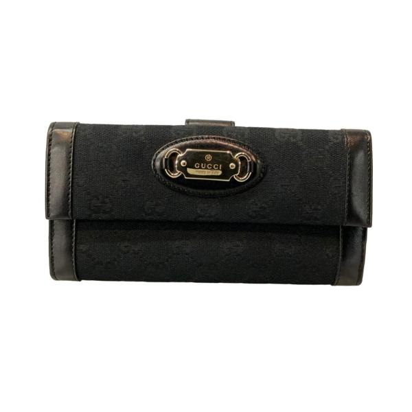 GUCCI 長財布　中古品 GUCCI(グッチ) オフィディア二つ折り長財布 719886 ブラック