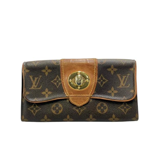 ルイ・ヴィトン 長財布 ポルトフォイユ ボエシ モノグラム M63220 レディース メンズ LOUIS VUITTON ルイ・ヴィトン 長財布 ポルトフォイユ ボエシ モノグラム M63220