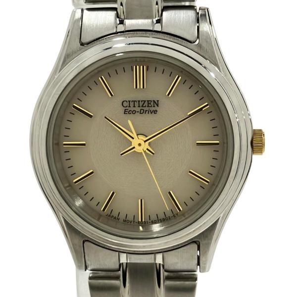 ★未使用 CITIZEN シチズン エコドライブ E031 4Pダイヤ ソーラー シチズン 腕時計 ECO-DRIVE ソーラー E031-S048401 レディース CITIZEN