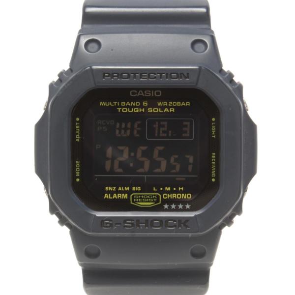 時計 G-SHOCK GW-M5610NV カシオ 腕時計 G-SHOCK ソーラー GW-M5610NV メンズ CASIO 中古