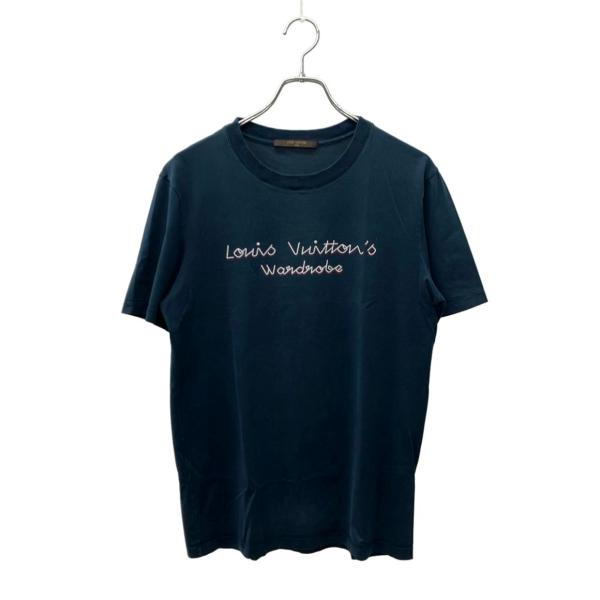 ルイ・ヴィトン 半袖Tシャツ ロゴ プリント メンズ SIZE M LOUIS