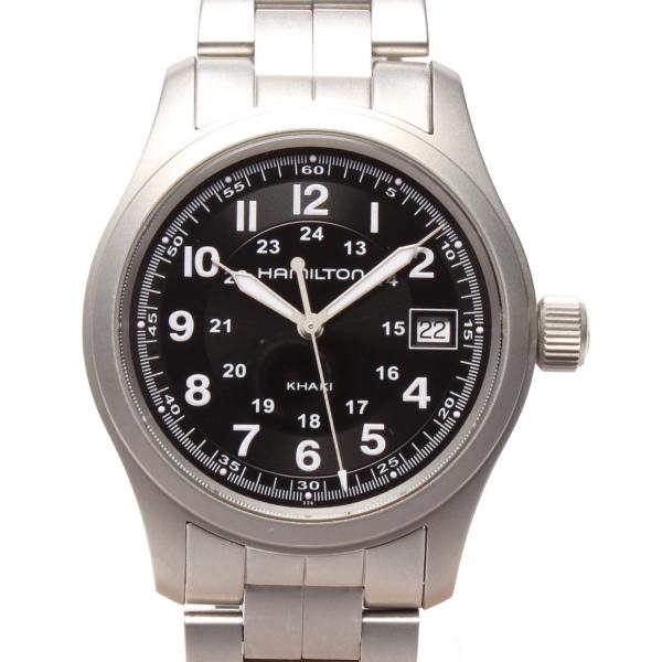 【美品】HAMILTON ハミルトン 腕時計 H322010 ブラック調 Jazzmaster ハミルトン ジャズマスター HAMILTON シンライン