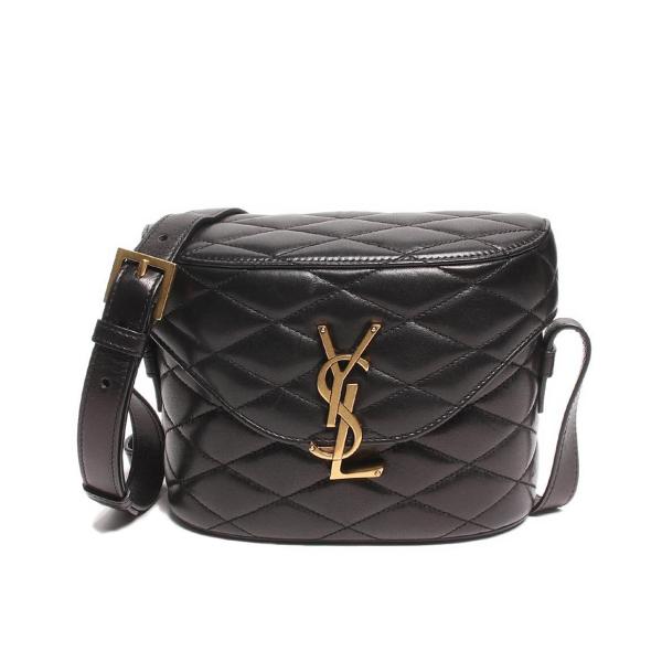 【専用】サンローラン　ボディバッグ　YSL　ゴールド金具　レザー　ブラック Saint Laurent サンローラン モノグラム・サンローラン
