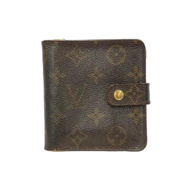 美品＊ルイヴィトン＊モノグラム折り財布メンズM61667 ルイヴィトン LOUIS VUITTON 財布 二つ折り モノグラム
