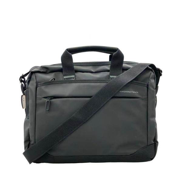 美品 マンダリナダック ビジネスバッグ ブリーフケース ショルダー