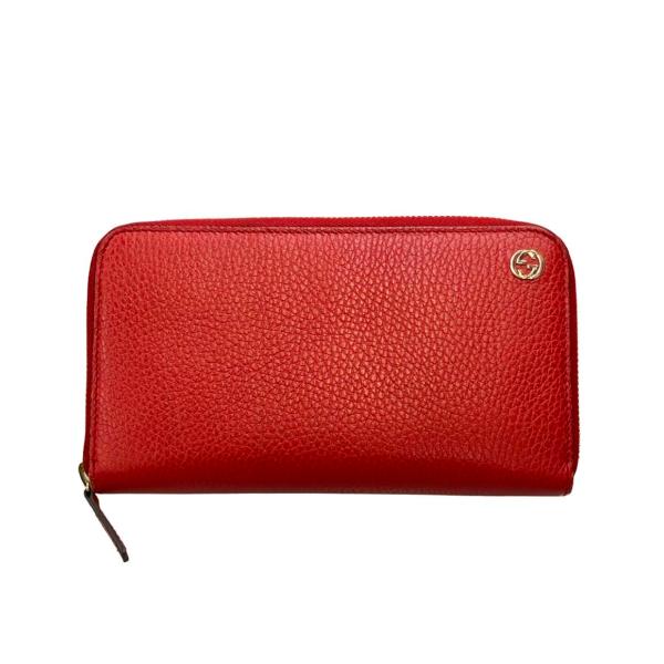 GUCCI グッチ 449347 ラウンドファスナー 長財布 インターロッキング グッチ ラウンドファスナー長財布 インターロッキングG 449347 496334