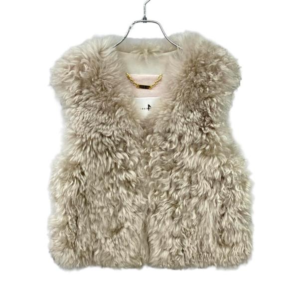 美品 マンゾーニ24 羊ファー ジレ レディース SIZE 40 (S) manzoni24