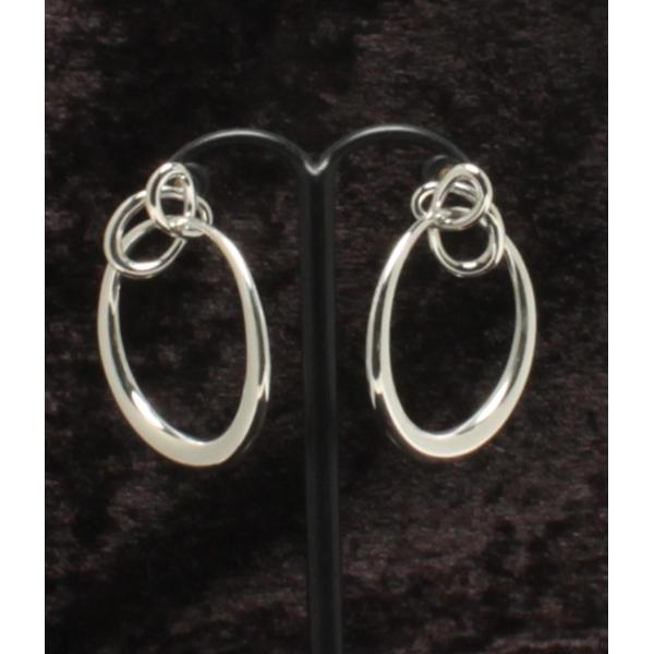 4°C】K10ホワイトゴールド ピアス (4℃/ピアス) 111126153221