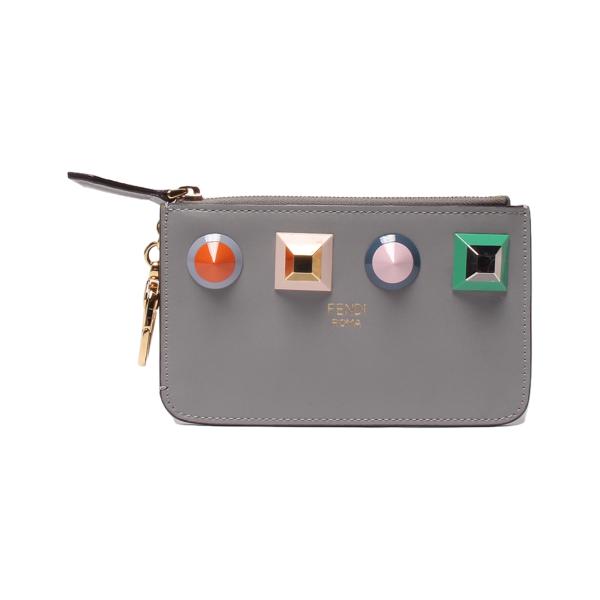 未使用品！FENDI フェンディ　キーリング　コインケース　カードケース フェンディ コインケース キーリング付き レディース FENDI 中古