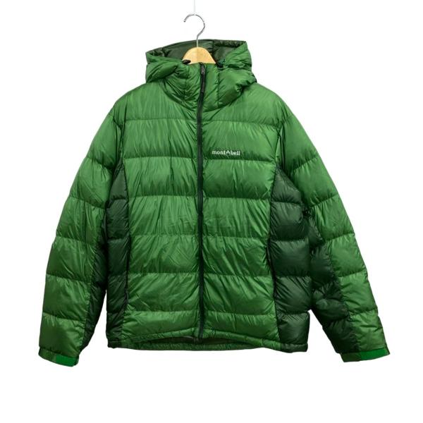 モンベルダウンMサイズ 美品 モンベル ダウンジャケット メンズ SIZE L mont-bell 中古