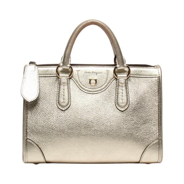 Salvatore Ferragamo ハンドバッグ Hug バイカラー ハンドバッグ (L) - ウィメンズ | Ferragamo