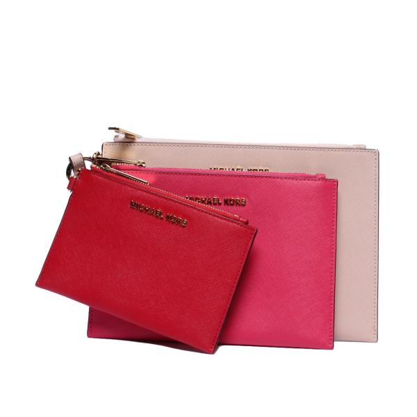 マイケルコース ポーチ トリオポーチ レディース Michael Kors 中古 