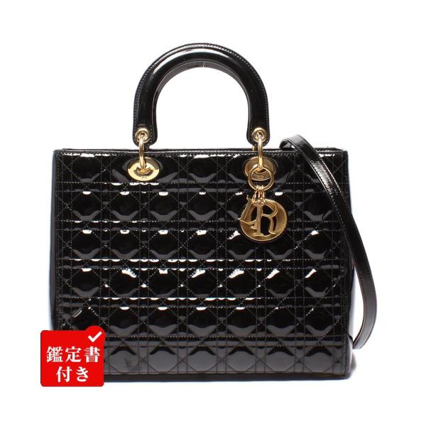 美品 レディディオール ショルダーバッグ カナージュ パテント 2way 楽天市場】Dior ディオール レディディオール LADYDIOR カナージュ