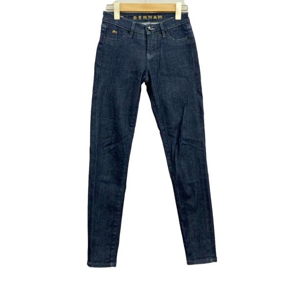【限定美品】DENHAM ダークブルー ストレートデニム　中古品 美品 デンハム デニムパンツ レディース SIZE W155/60A L71 (XS