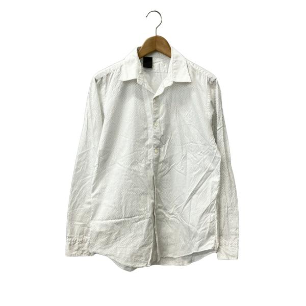エヌハリウッド 長袖シャツ　サイズ40 美品 エヌハリウッド 長袖シャツ ドット柄 メンズ SIZE 40 (M) N