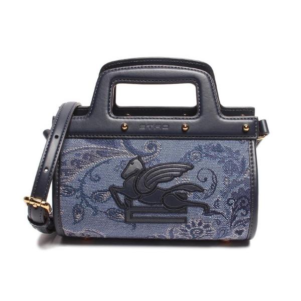 エトロ 2way ハンドバッグ ショルダーバッグ ゴールド金具 ラブ